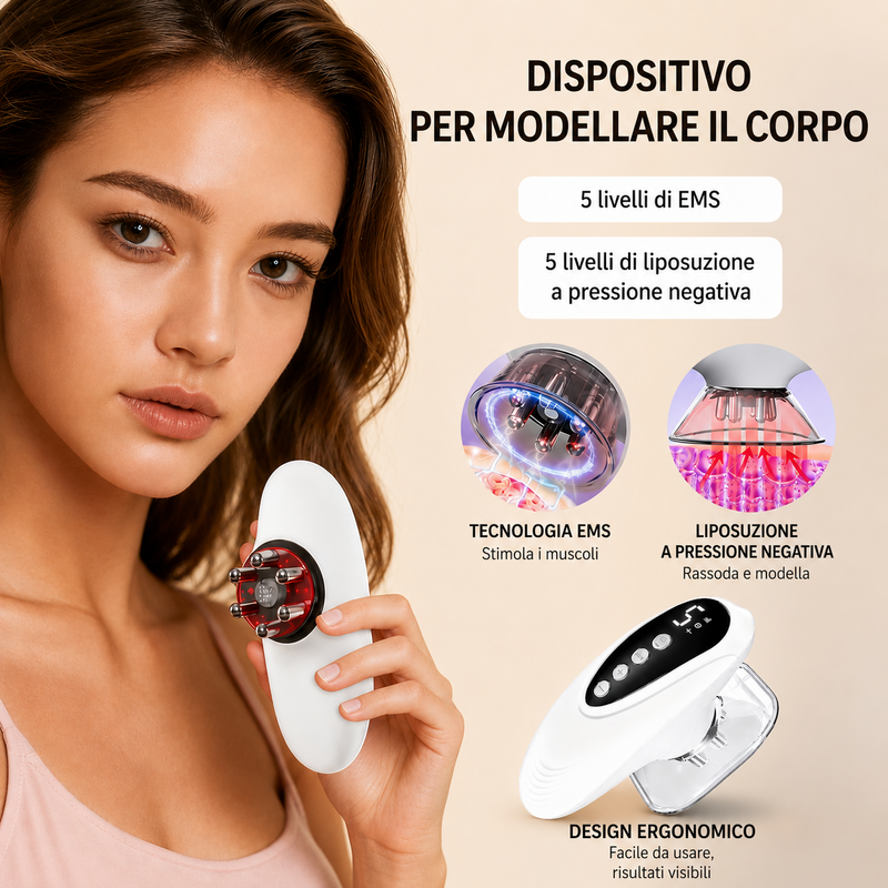 Massaggiatore Ventosa EMS Corpo